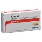 KLACID cpr pell 500 mg 14 pce