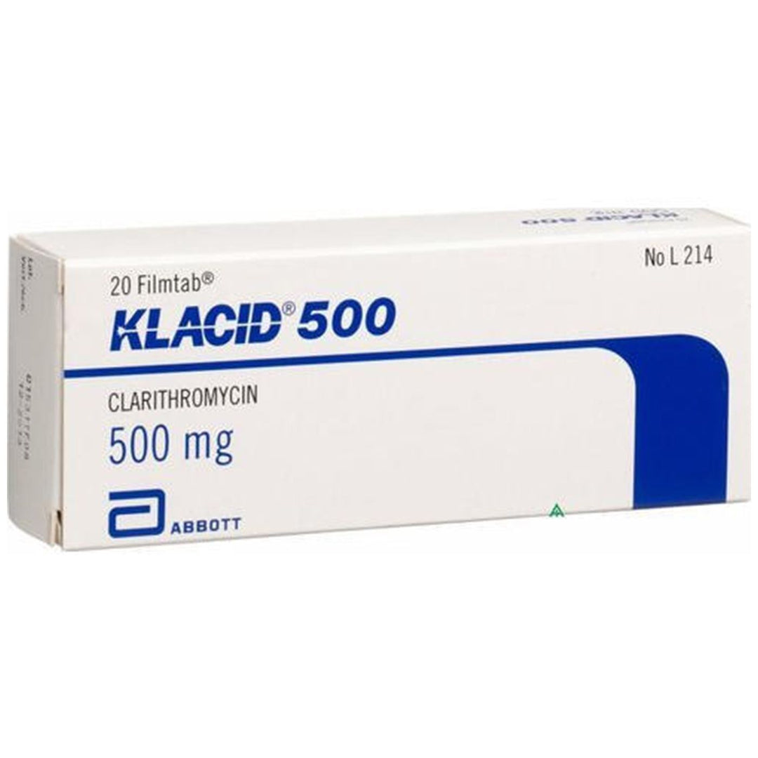 KLACID cpr pell 500 mg 20 pce