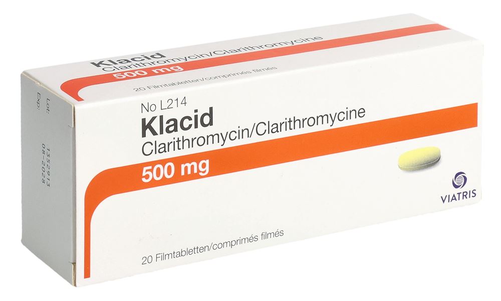 Klacid 500 mg, Filmtabletten