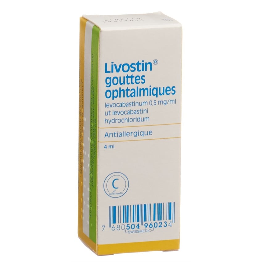LIVOSTIN gtt opht 0.5 mg/ml fl 4 ml
