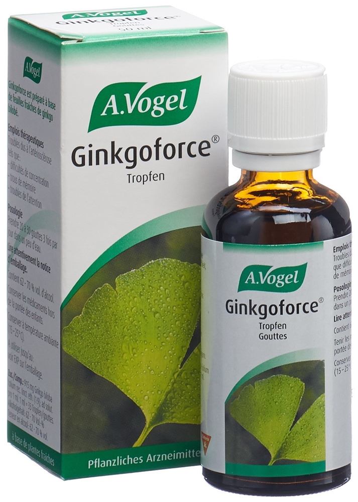 Ginkgoforce, Liquide orale en gouttes 50 ml