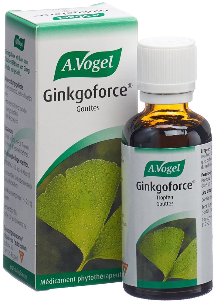 Ginkgoforce, Liquide orale en gouttes 50 ml