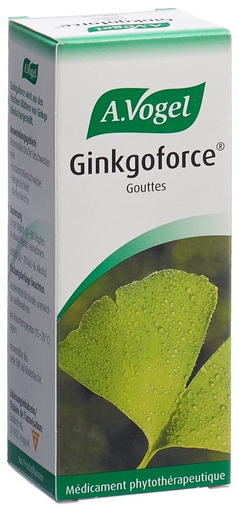 Ginkgoforce, Tropfen zum Einnehmen