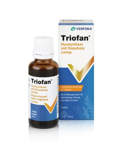 TRIOFAN Expectorant réglisse gouttes fl 30 ml