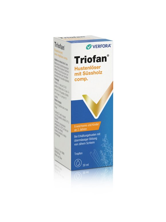 TRIOFAN Expectorant réglisse gouttes fl 30 ml