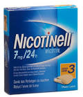 NICOTINELL 3 léger patch mat 7 mg/24h 7 pce