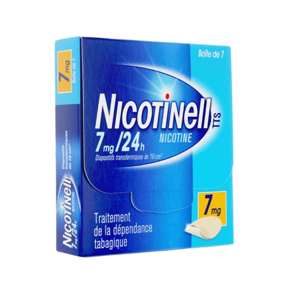 NICOTINELL 3 léger patch mat 7 mg/24h 7 pce