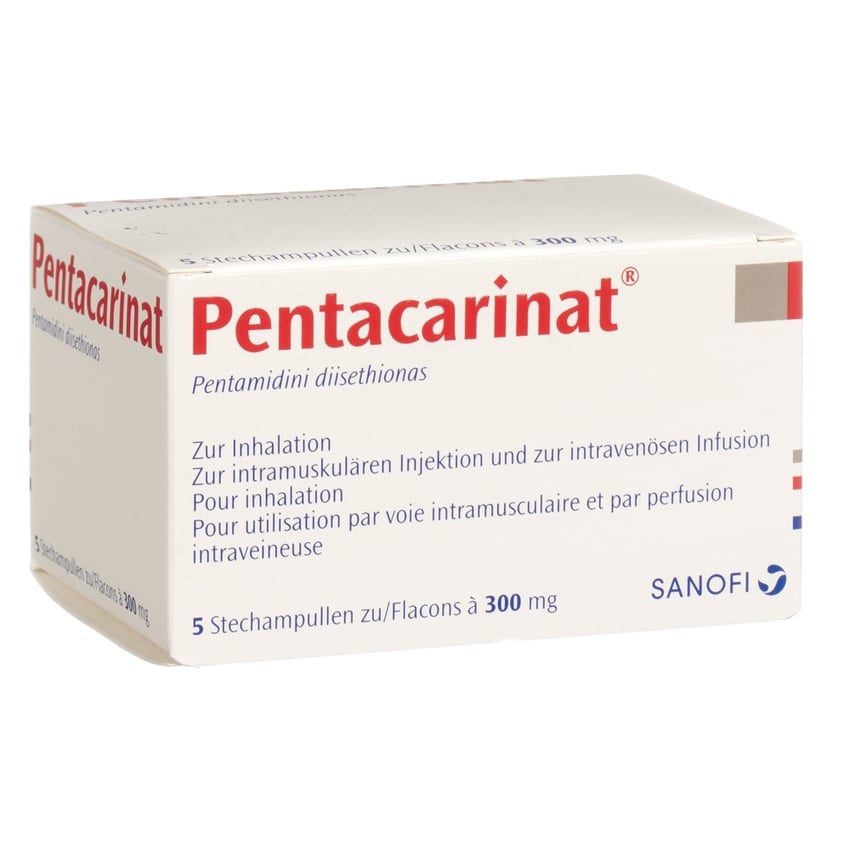 PENTACARINAT subst sèche 300 mg flac 5 pce