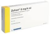 ZOFRAN conc perf 8 mg/4ml 8 amp 4 ml