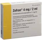 ZOFRAN conc perf 4 mg/2ml 5 amp 2 ml
