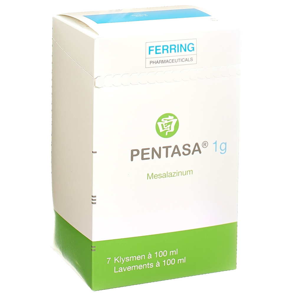 PENTASA Klysma clyst 1 g 7 x 100 ml