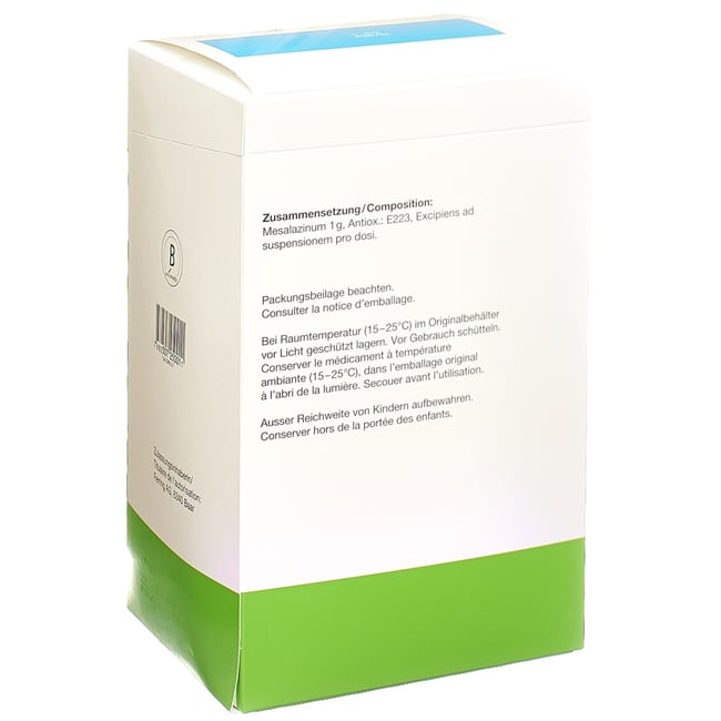 PENTASA Klysma clyst 1 g 7 x 100 ml