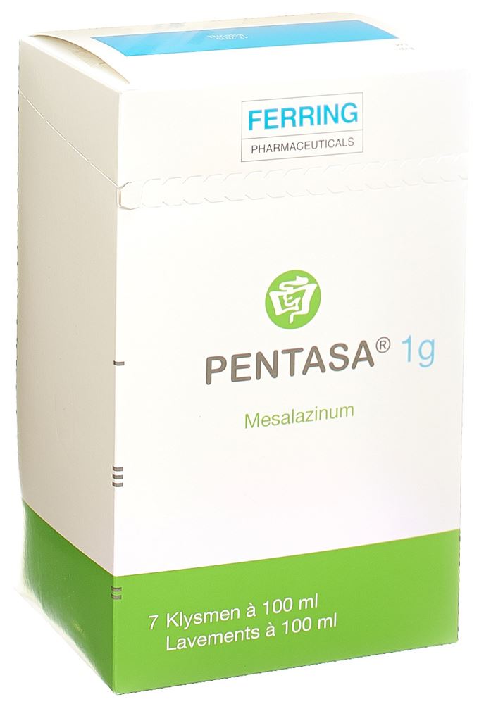 Pentasa Klysma, Klistier