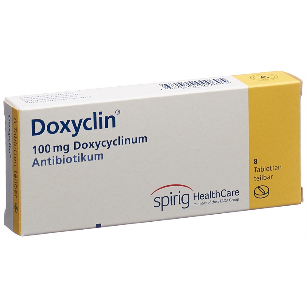 DOXYSOL cpr 100 mg 8 pce
