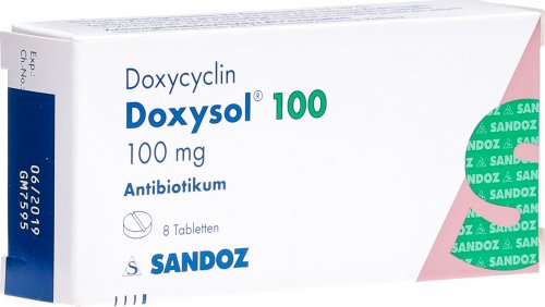 DOXYSOL cpr 100 mg 8 pce