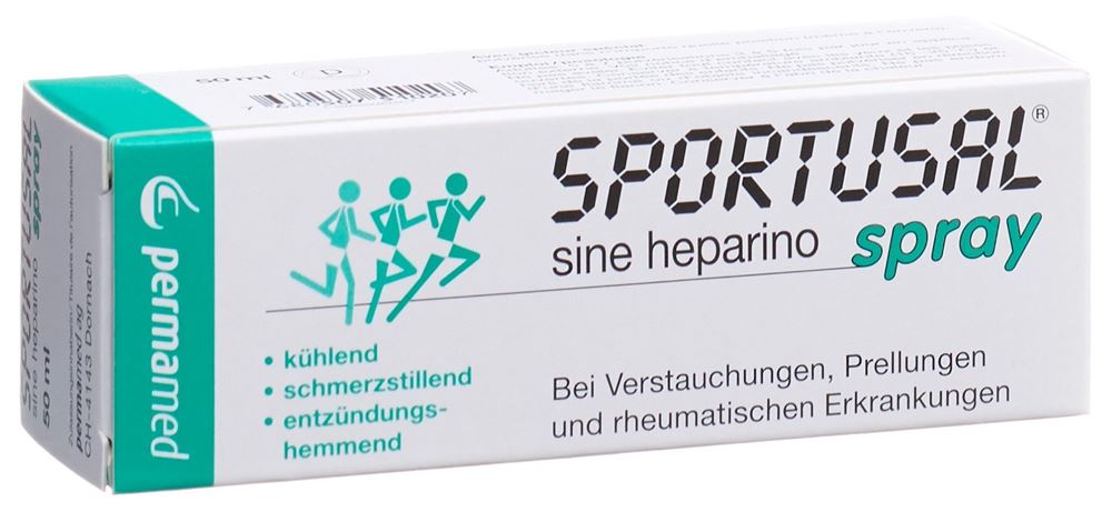 Sportusal sine Heparino, Spray