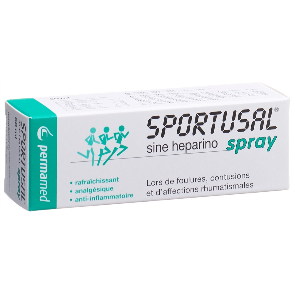 Sportusal sine Heparino, Spray
