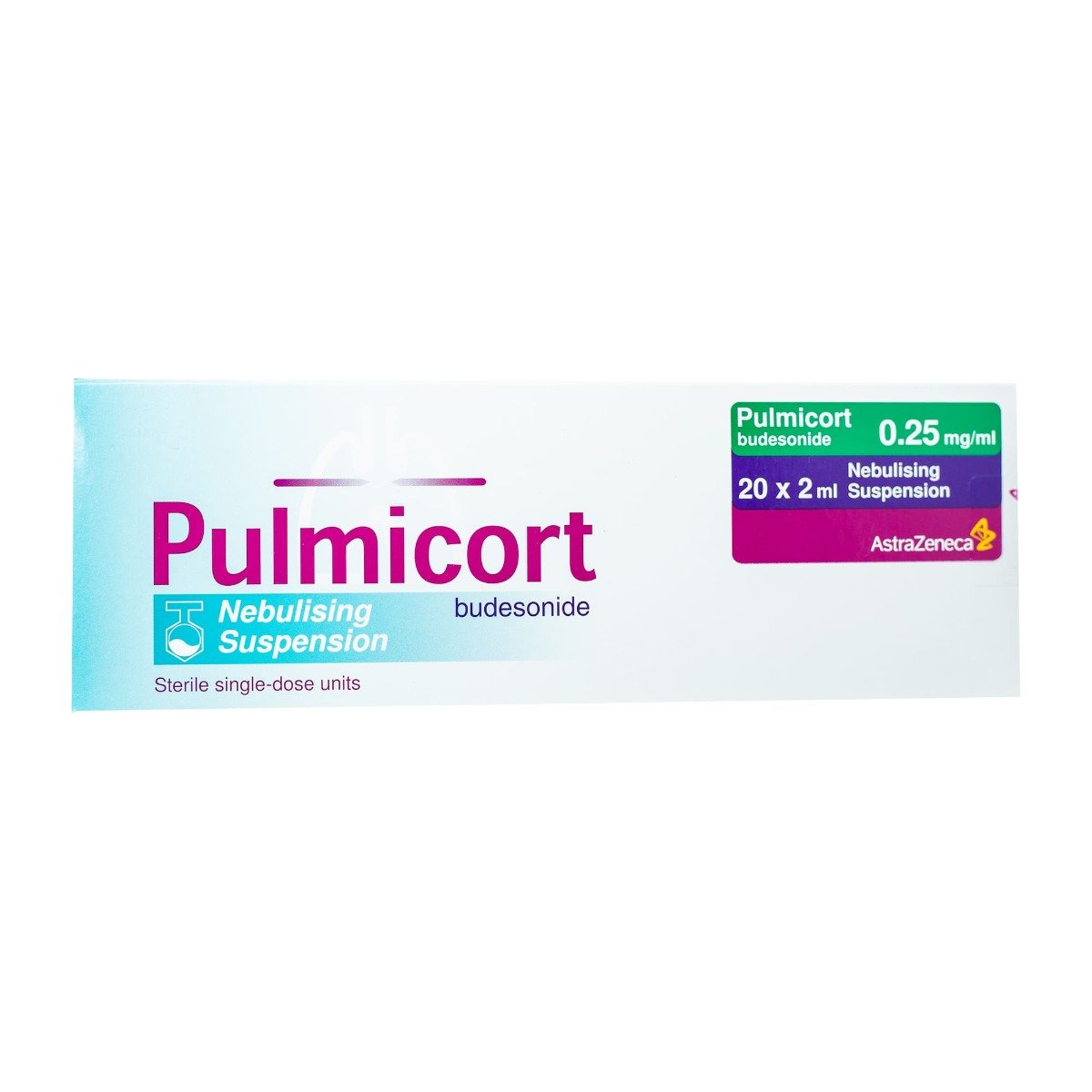 PULMICORT susp inhal 0.25 mg/ml 20 respule 2 ml