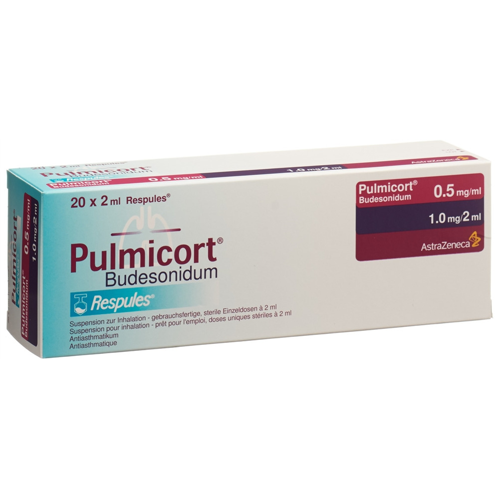 PULMICORT susp inhal 0.5 mg/ml 20 respule 2 ml