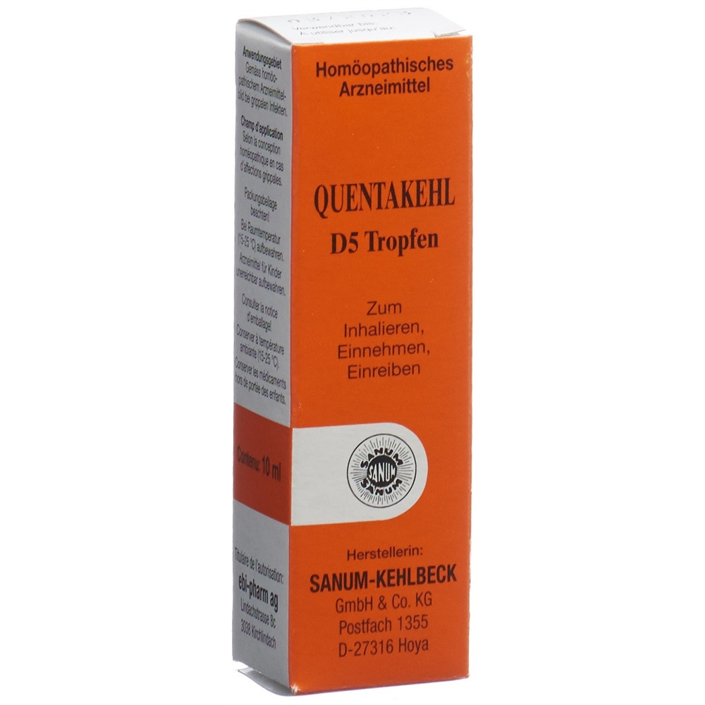 QUENTAKEHL gouttes 5 D fl 10 ml