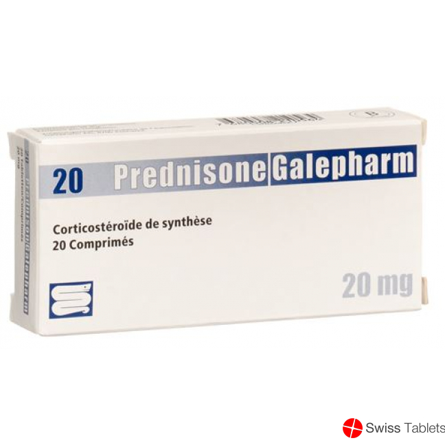 PREDNISONE Galepharm cpr 20 mg 20 pce