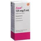 ZINAT pdr 125 mg/5ml p susp fl 70 ml