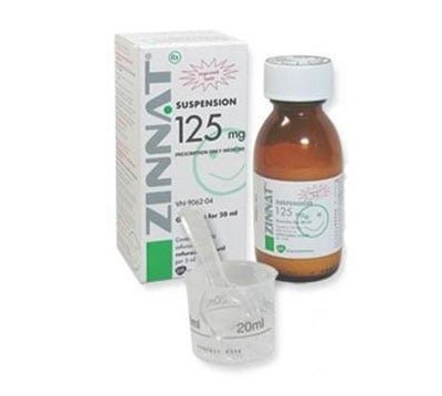 ZINAT pdr 125 mg/5ml p susp fl 70 ml