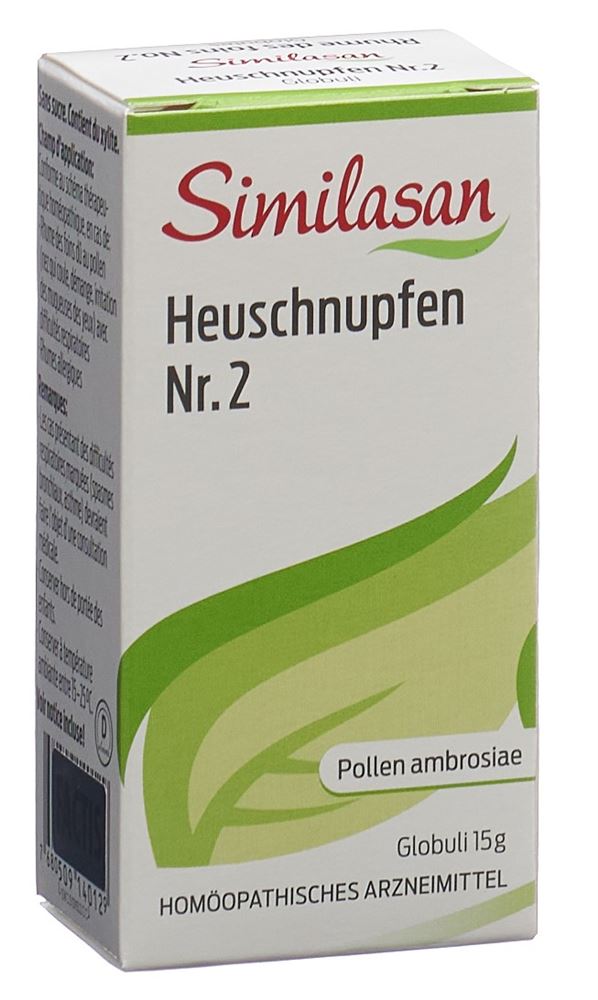SIMILASAN Rhume des foins No. 2 glob fl 15 g