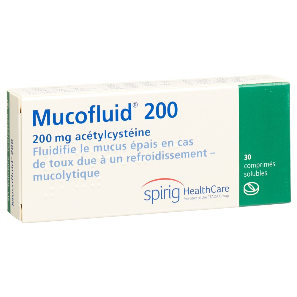 MUCOFLUID cpr 200 mg solubles 30 pce