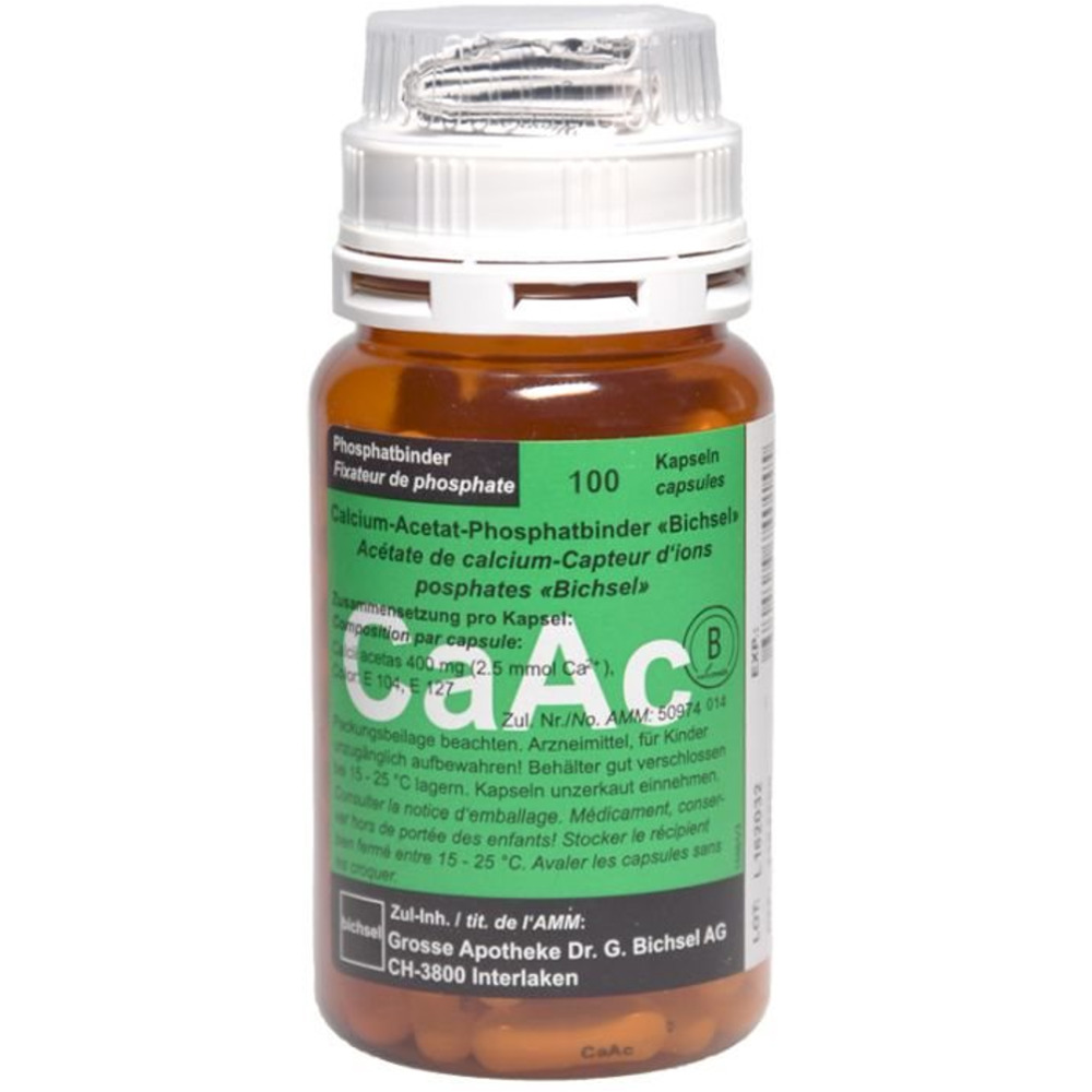 Calcium-Acetat-Phosphatbinder Bichsel, Kapseln
