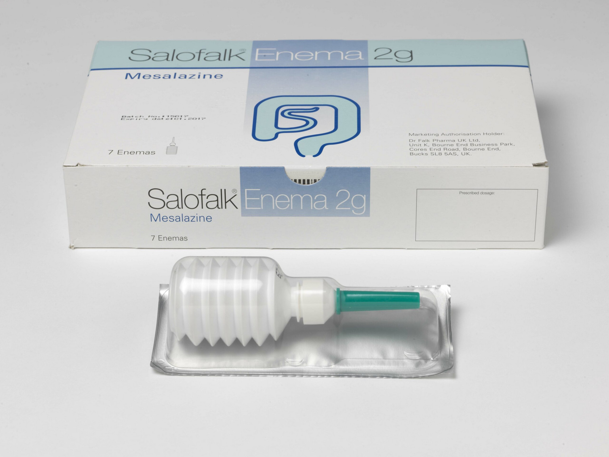 SALOFALK lavements 2 g 7 pce