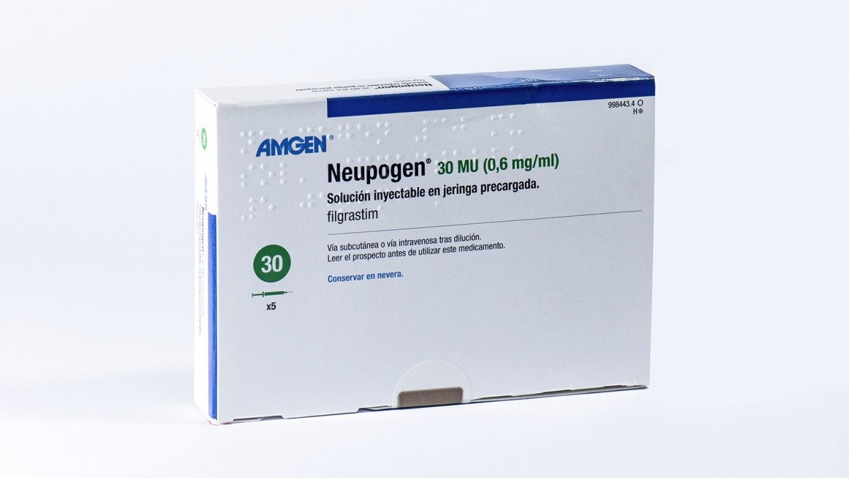 NEUPOGEN Amgen 30 mio U/ml flacon 5 pce