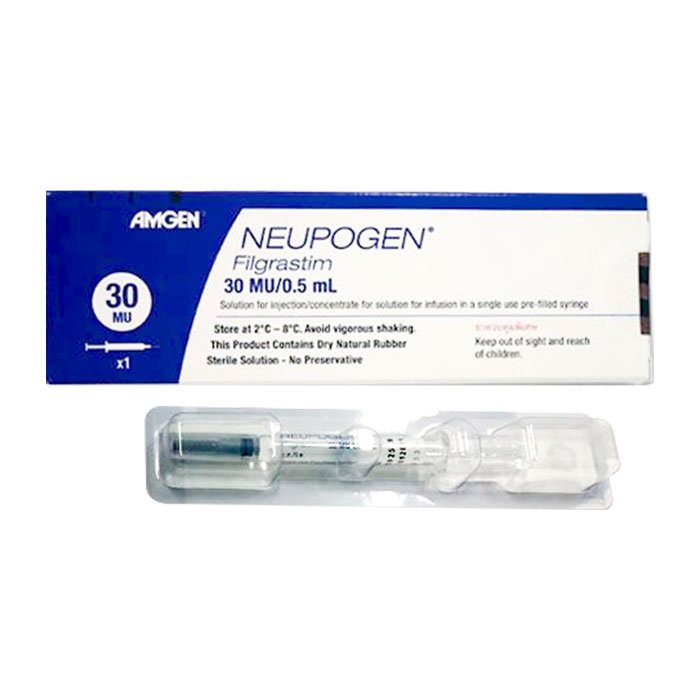 NEUPOGEN Amgen 30 mio U/0.5ml ser pré 5 pce