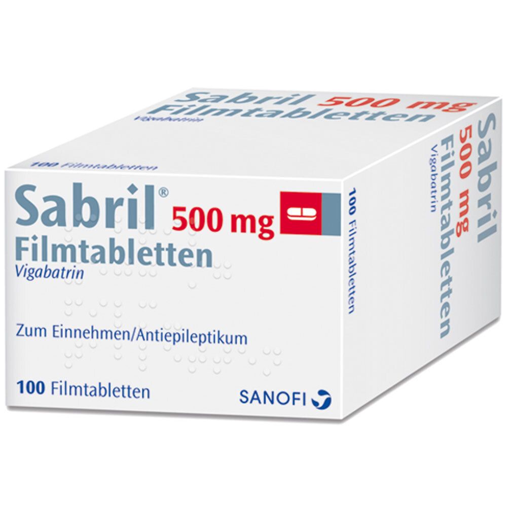 SABRIL pdr 500 mg sach 100 pce