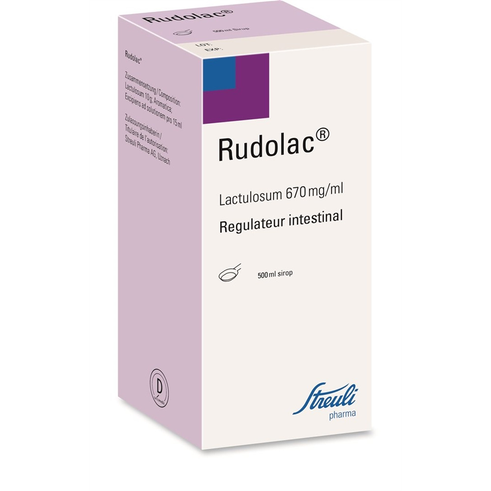 Rudolac, Sirup in Flasche