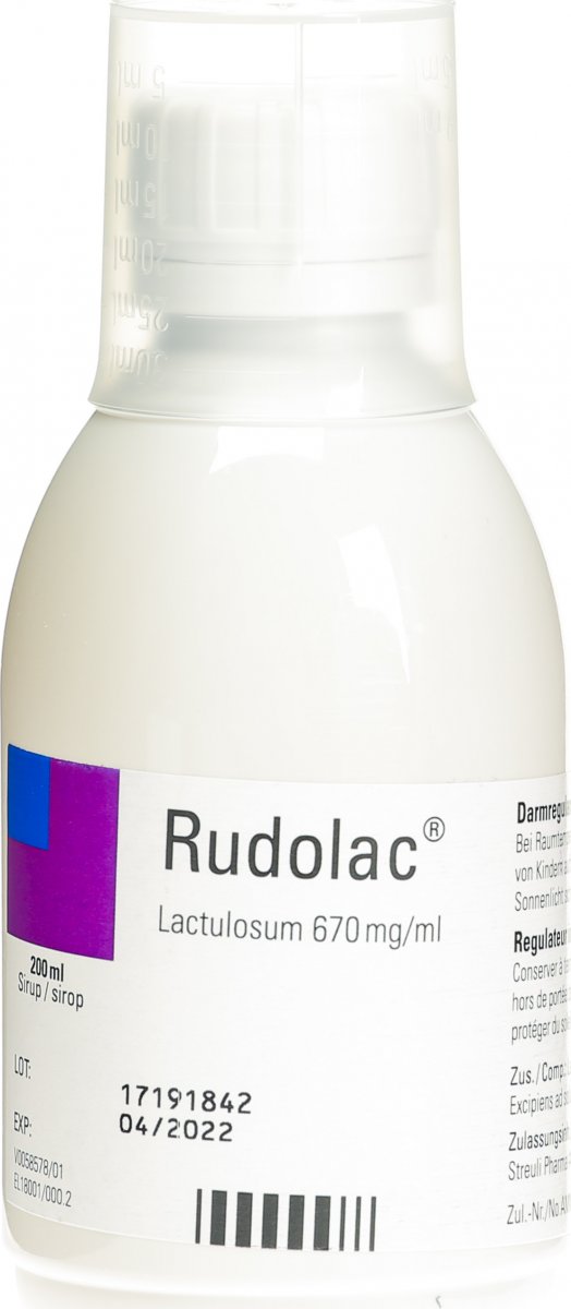 RUDOLAC sirop en bouteille 200 ml