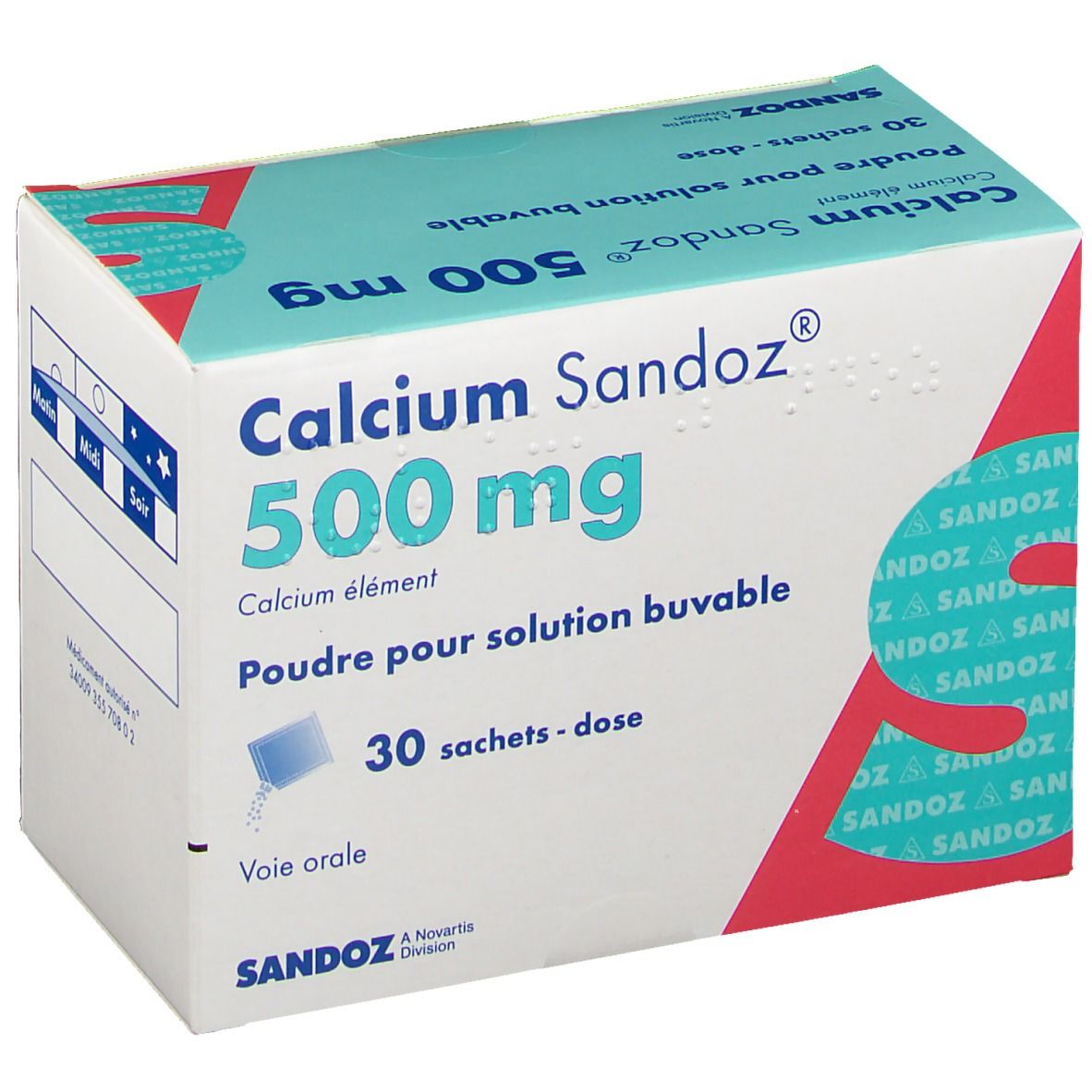 FOLINATE DE CALCIUM Sandoz eco 500 mg/50ml flac