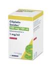 CISPLATINE Sandoz 100 mg/100ml flac 100 ml
