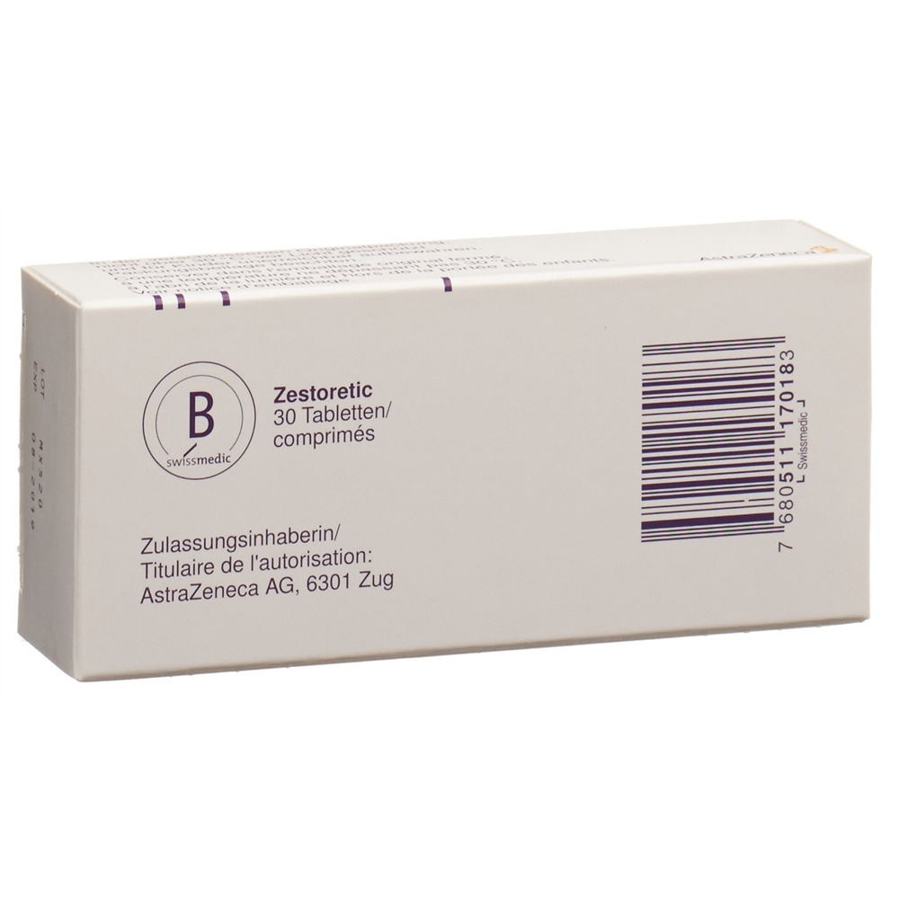 Zestoretic, Tabletten