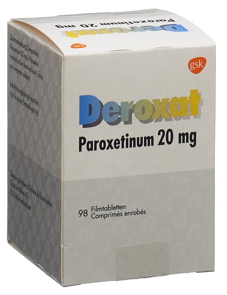 DEROXAT cpr pell 20 mg 98 pce