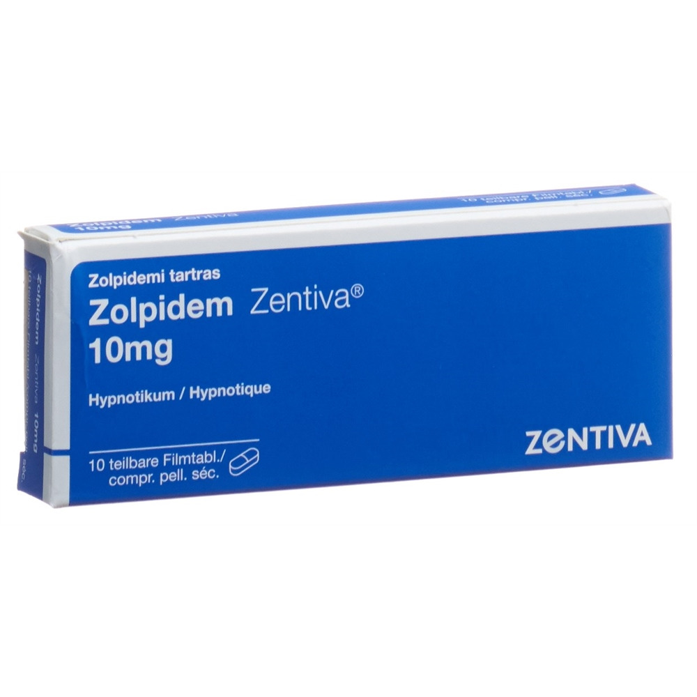 Zolpidem Zentiva, teilbare Filmtabletten