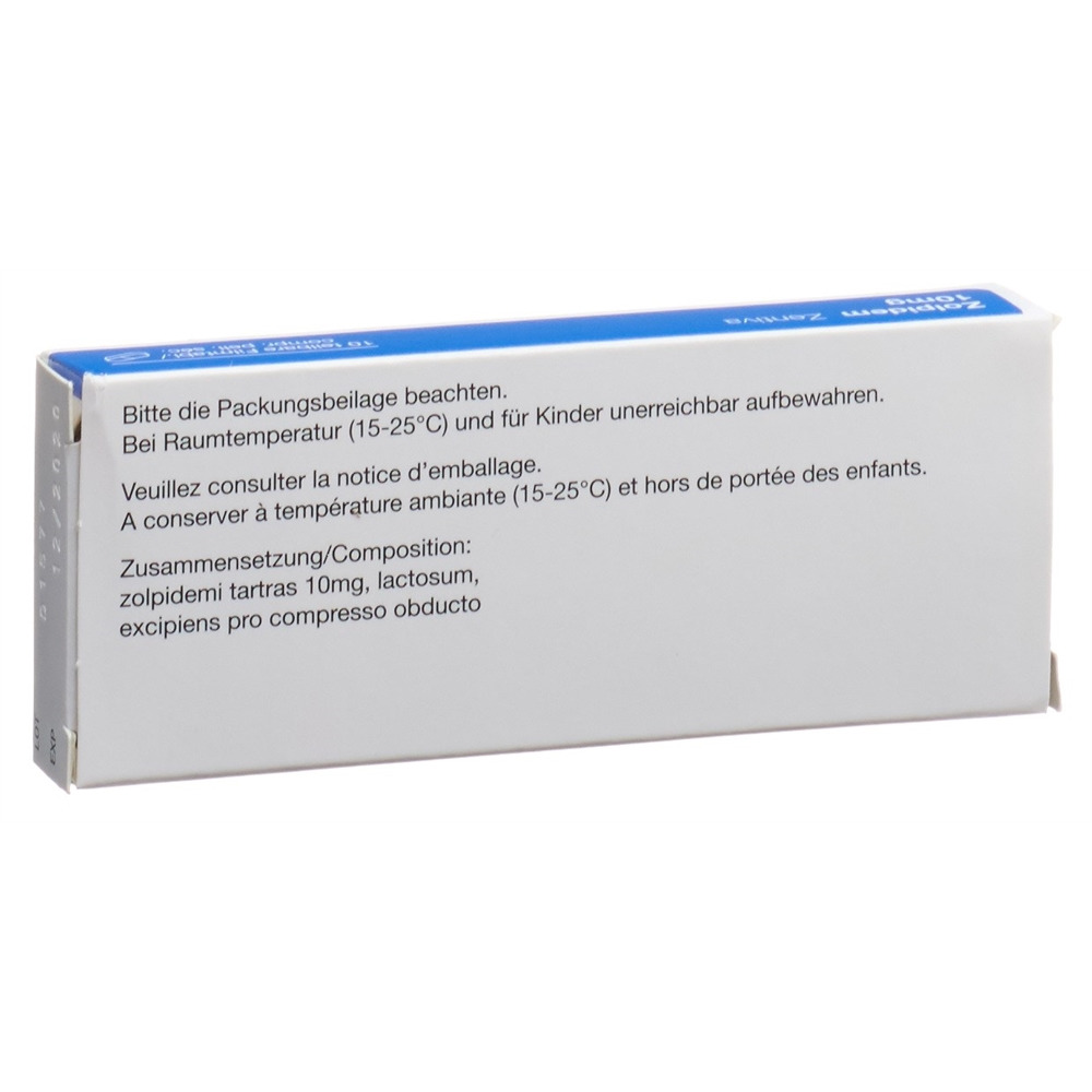 Zolpidem Zentiva, teilbare Filmtabletten