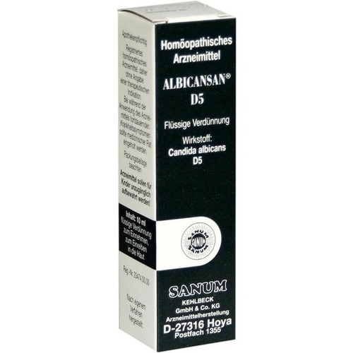 ALBICANSAN gouttes 5 D fl 10 ml