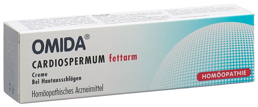 Omida Cardiospermum fettarm, Creme