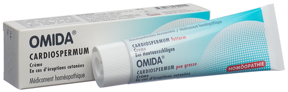 Omida Cardiospermum fettarm, Creme