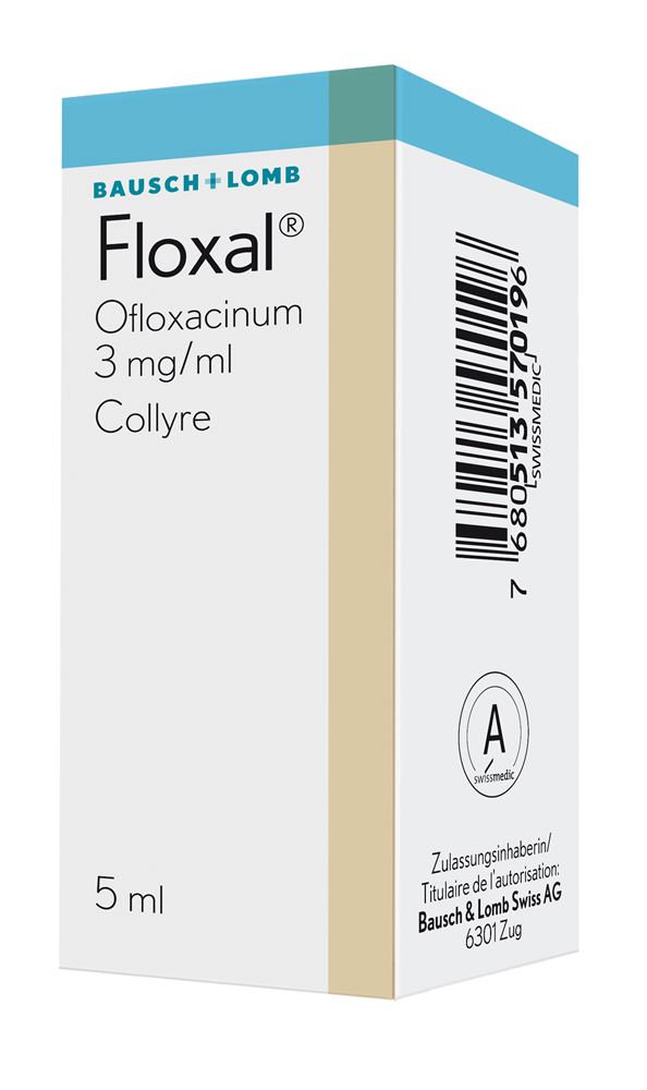 FLOXAL gtt opht 0.3 % fl 5 ml