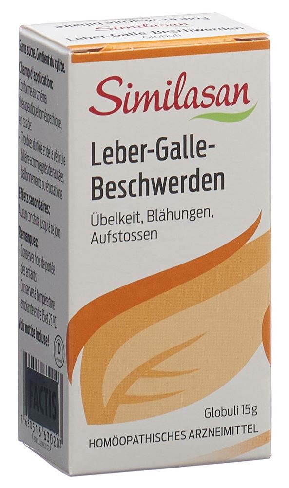 Similasan Leber-Galle-Beschwerden, Globuli