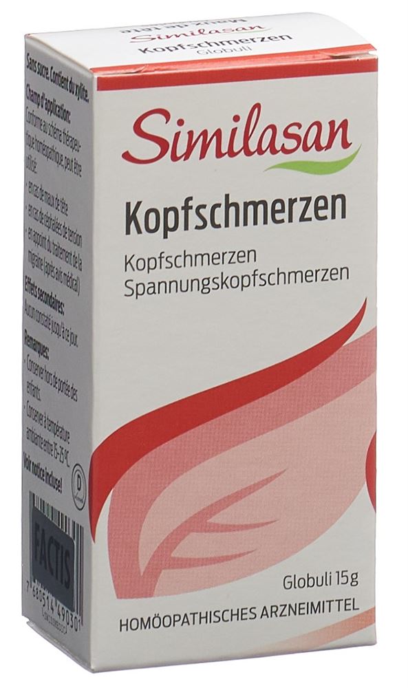 Similasan Kopfschmerzen, Globuli