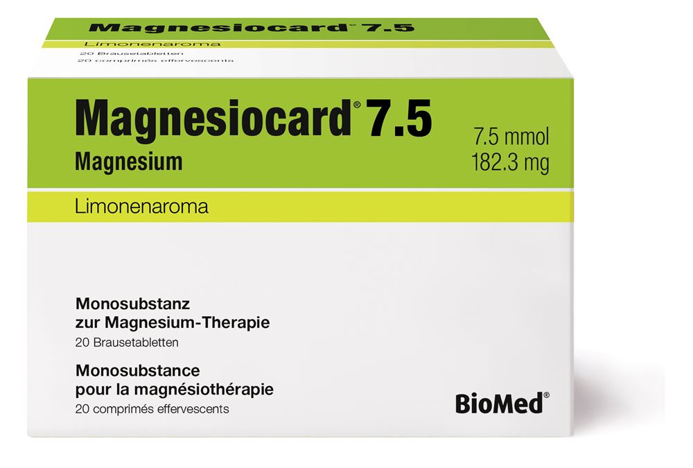 Magnesiocard 7.5, Brausetabletten