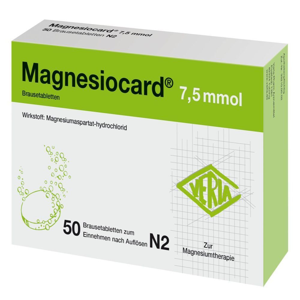 MAGNESIOCARD cpr eff 7.5 mmol sach 60 pce